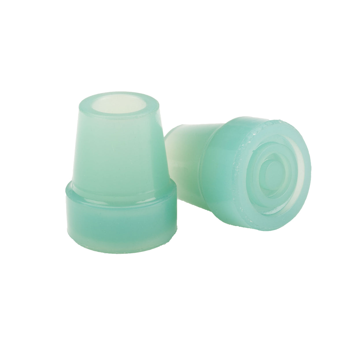 Glow In The Dark Cane Tip, 3/4", Blue, Each