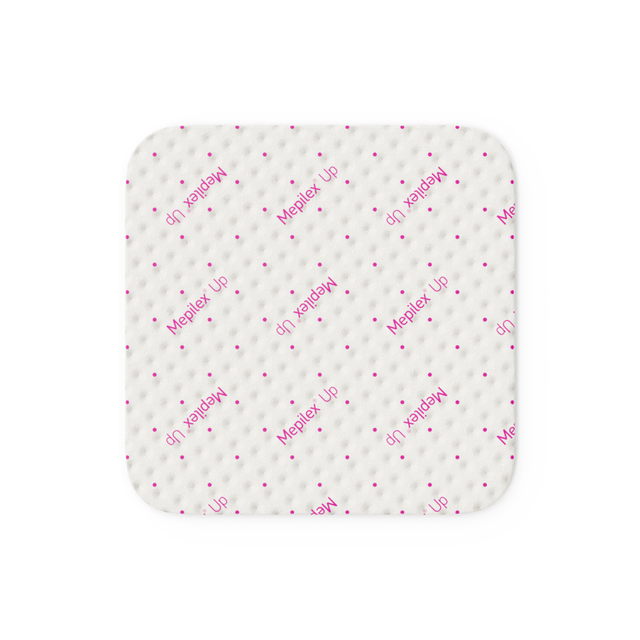 Mepilex Up Foam Dressing 10cm X 10cm With Safetec Technology Water-resist Back Heavy Exuding Woun - Box Of 5 - BeHope
