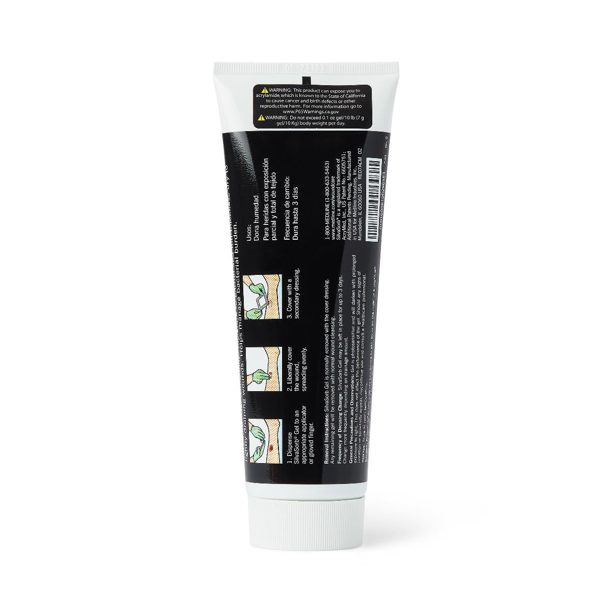 Silvasorb Anitmicrobial Wound Gel 45ml Tube