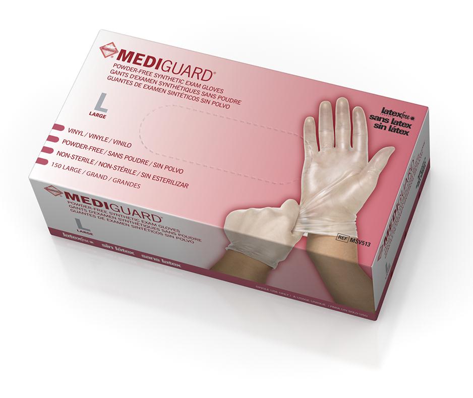 Mediguard® Powder-Free Vinyl Exam Glove, Beige