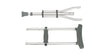 Knock Down Universal Aluminum Crutches, 1 Pair - BeHope