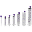 Neomed Oral/enteral Syringe 60ml With Enfit Connector & Neoconnect Tip Purple Sterile - Box Of 100 - Behope