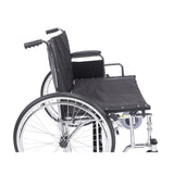 Sentra EC Heavy Duty Extra Wide Wheelchair, Detachable Desk Arms, 30" Seat - BeHope