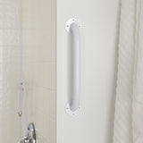 Powder Coated Grab Bar, White - BeHope