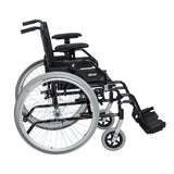 Lynx Ultra Lightweight Wheelchair, Elevating Leg Rest, 18" Seat