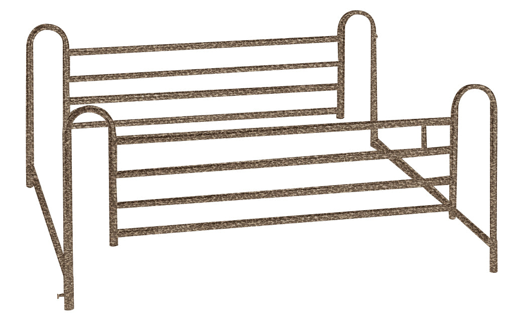 Full Length Hospital Bed Side Rails - BeHope