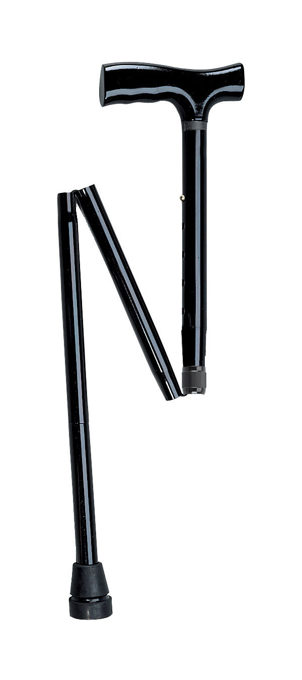 Heavy Duty Folding Cane Lightweight Adjustable With T Handle - BeHope
