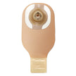 Premier 1-piece Drain Pouch Soft Convex Ceraplus Bar With Tape Border Cut-to 2 1/8" (55mm) Transp - Box Of 5 - Behope
