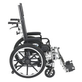 Viper Plus Light Weight Reclining Wheelchair with Elevating Leg rest and Flip Back Detachable Arms