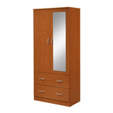 2 Door, 2 Drawer Wardrobe - BeHope