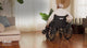 Cruiser III Light Weight Wheelchair with Flip Back Removable Arms - Behope
