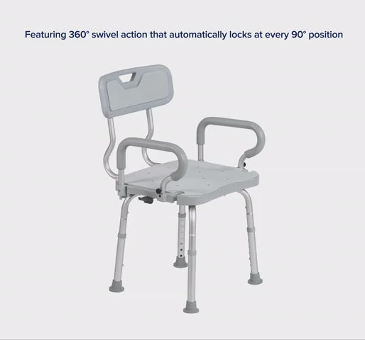 PreserveTech 360 Degrees Swivel Bath Chair - Behope