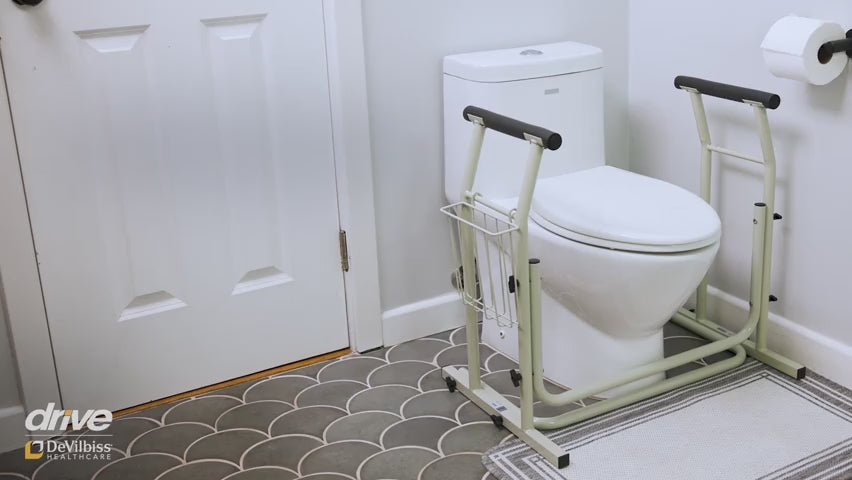 Stand Alone Toilet Safety Rail - Behope