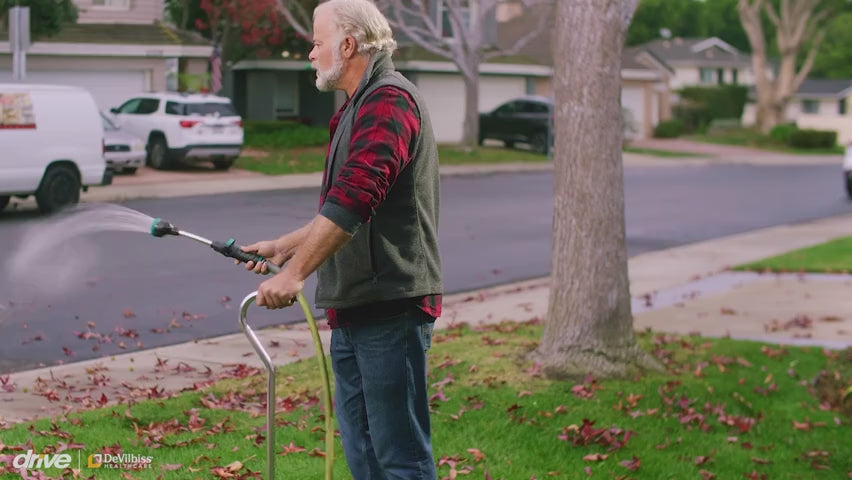 Nitro Sprint Rollator Rolling Walker, Red - Behope