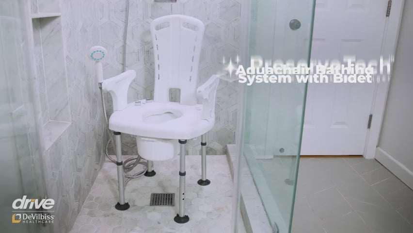PreserveTech Aquachair Bathing System with Bidet - Behope