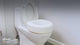 Portable Raised Toilet Seat, White, 4" - Behope