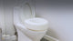 Portable Raised Toilet Seat, White, 4" - Behope