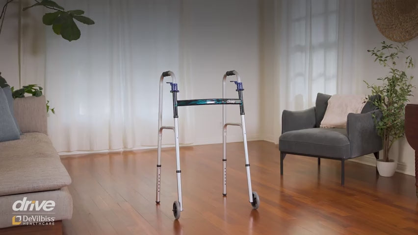 Trigger Release Folding Walker - Behope