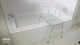 Plastic Tub Transfer Bench with Adjustable Backrest - Behope