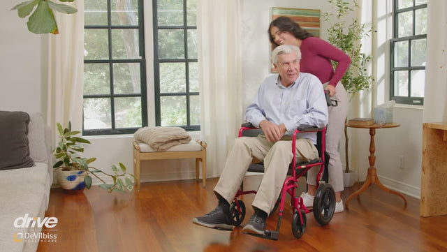 Lightweight Expedition Transport Wheelchair with Hand Brakes - Behope