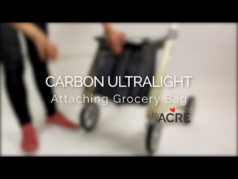 Sac à provisions pour déambulateurs ultralégers en fibre de carbone Byacre