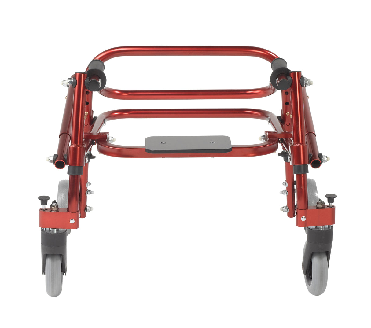 Nimbo 2G Lightweight Posterior Walker with Seat, Extra Small, Castle Red