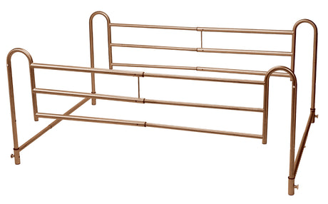 Barandillas de cama de longitud ajustable para el hogar, 1 par