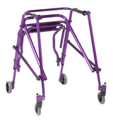 Nimbo 2G Lightweight Posterior Walker with Seat, Large, Wizard Purple