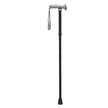Adjustable Lightweight Folding Cane with Gel Hand Grip, Black - Behope - RTL10370BK