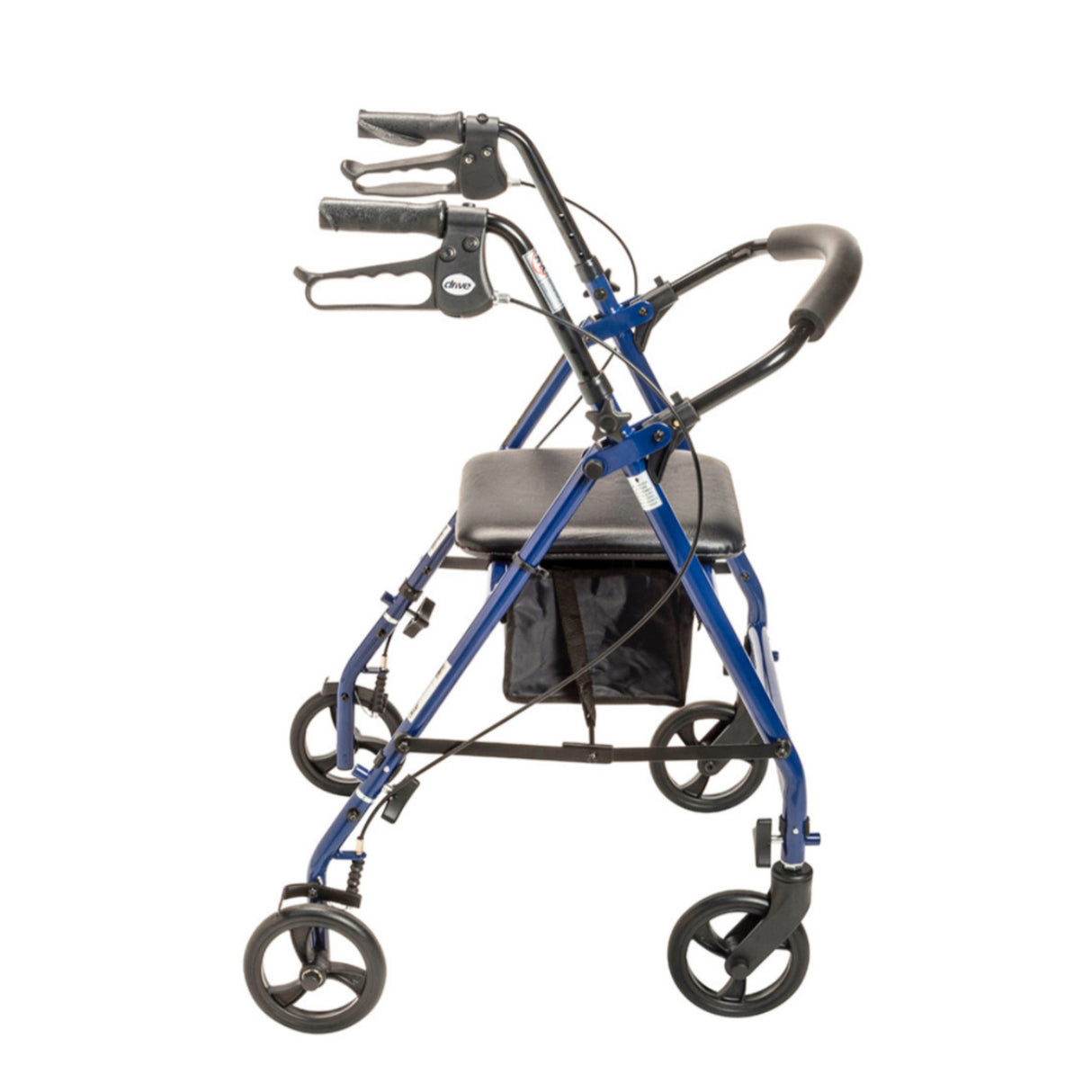 Steel Rollator With 6” Wheels, Knockdown - BeHope