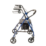 Steel Rollator With 6” Wheels, Knockdown - BeHope