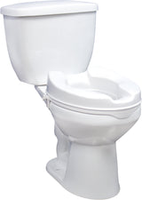 Raised Toilet Seat with Lock, Standard Seat