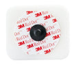 Red Dot Monitoring Electrode With Foam Tape And Sticky Gel Radiolucent Stud Bag/50 Each - Behope