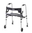 Clever Lite LS Walker Rollator with Seat and Push Down Brakes - BeHope