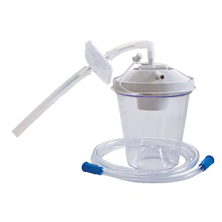 Universal Suction Machine Tubing And Filter Replacement Kit With Canister, Pack Of 1 - BeHope