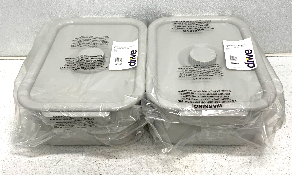 Bariatric Commode Bucket And Cover - BeHope