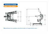 BestStand SA600 Plataforma elevadora de pie - Canadá