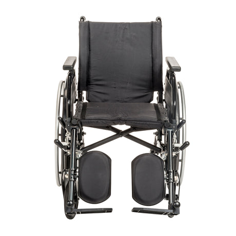 Viper Plus Gt Wheelchair With Universal Armrests, Elevating Legrests, 18" Seat - BeHope