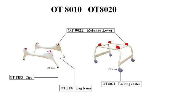 Otter Pediatric Bathing System Optional Shower Stand - BeHope