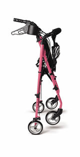 Medline Deluxe Posh Pink Zebra Rollator