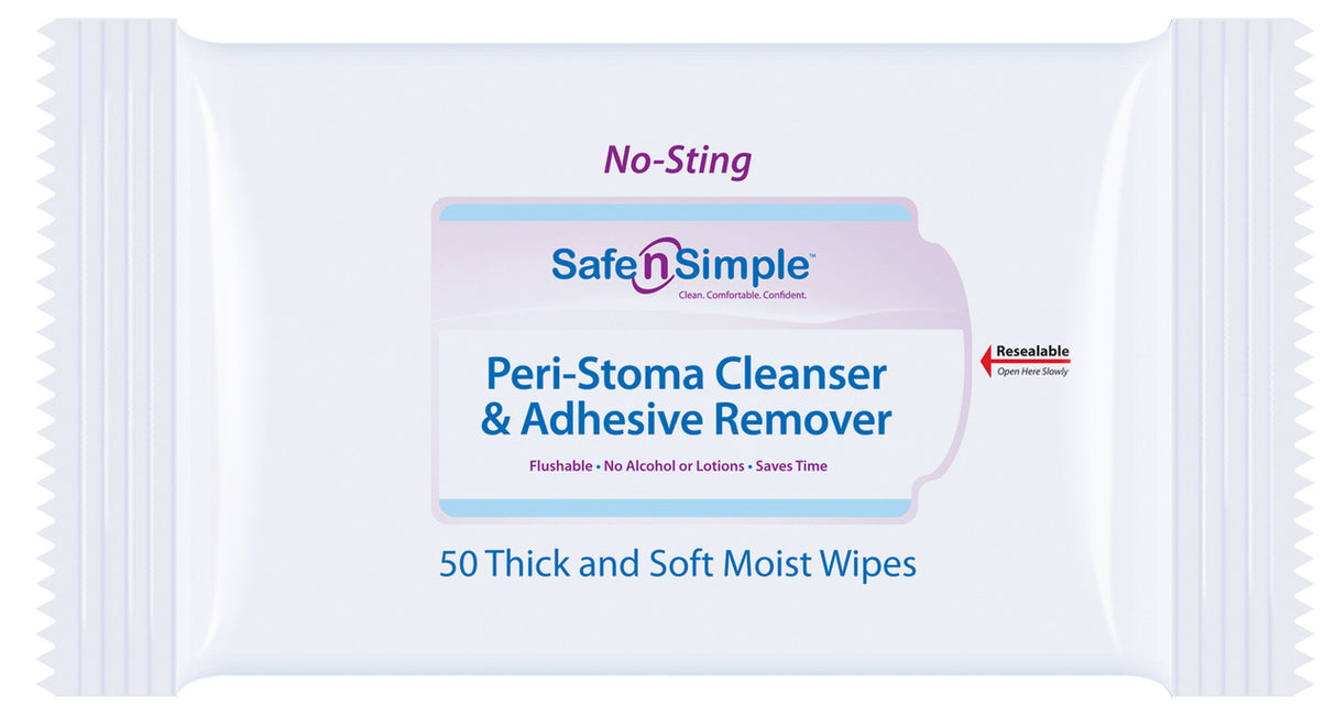 Peri-stoma Cleanser & Adhesive Remover - Pack Of 50 - Behope