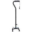 Adjustable Quad Cane For Right Or Left Hand Use, Small Base - BeHope