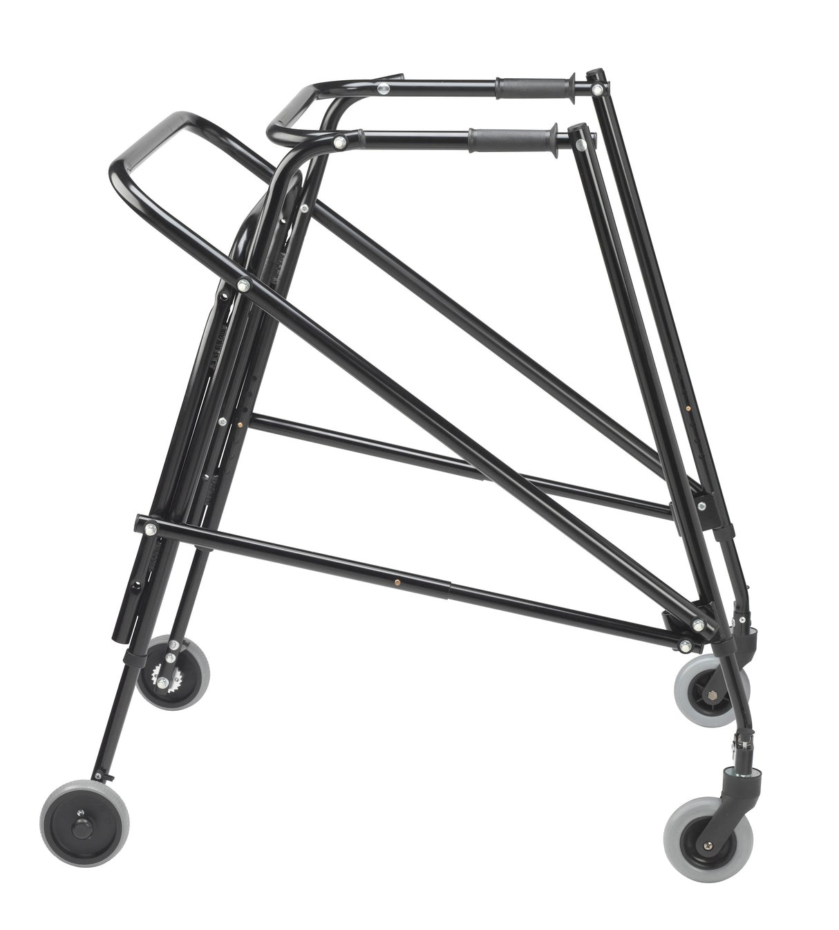 Nimbo 2G Lightweight Posterior Walker, Extra Large, Emperor Black