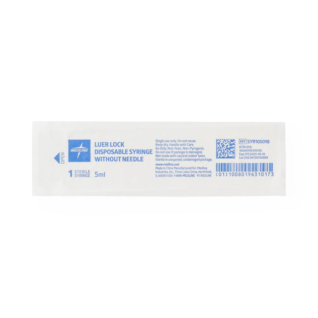 Syringe Only Luer Lock Latex-free Sterile - BeHope