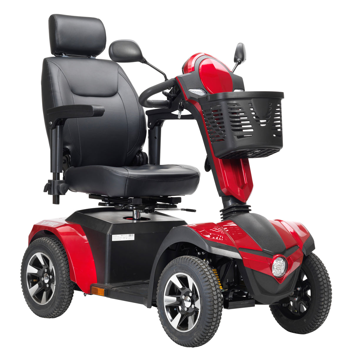 Panther 4-Wheel Heavy Duty Scooter, 22" Captain Seat - BeHope