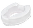 Raised Toilet Seat with Lock, Standard Seat, 4" - BeHope