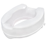 Raised Toilet Seat with Lock, Standard Seat, 4" - BeHope