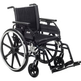 Viper Plus GT Wheelchair with Universal Armrests, Swing-Away Footrests, 18" Seat