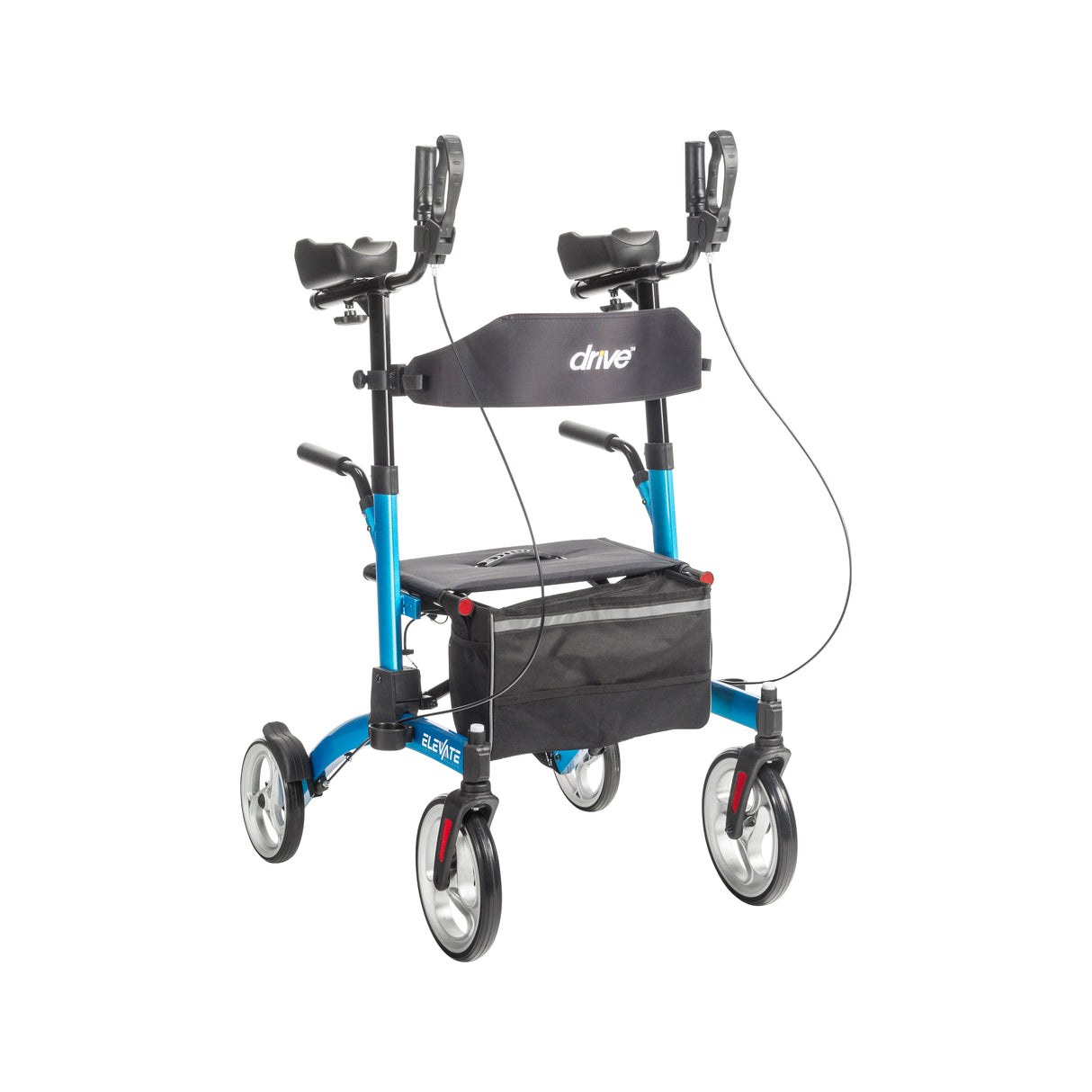 Elevate Upright Walker, Blue