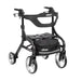 Nitro Sprint Rollator Rolling Walker, Hemi Height, Black - Behope - 102662BK-H
